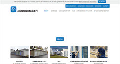 Desktop Screenshot of modulbyggen.com
