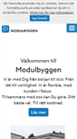 Mobile Screenshot of modulbyggen.com